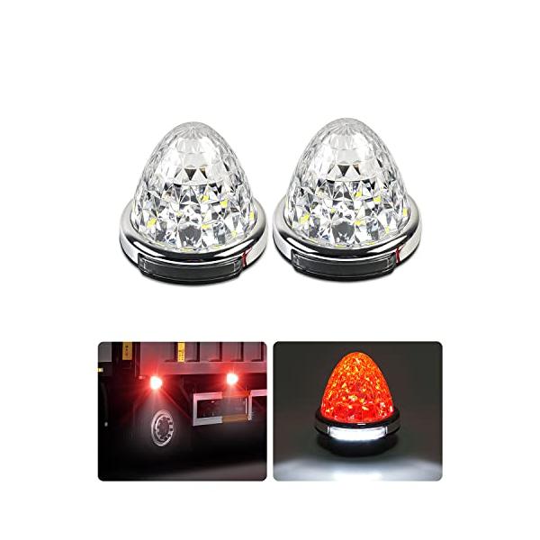 Cartist LED サイドマーカーランプ 路肩灯 両面発光 トラック専用 2023