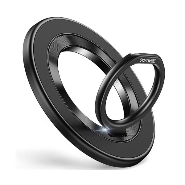 他サイト： 令和超?磁力SYNCWIRE 両面マグネット MagSafe リング - スマホリング 超?磁力 360度回転 マグセーフ リング マグネッの商品画像