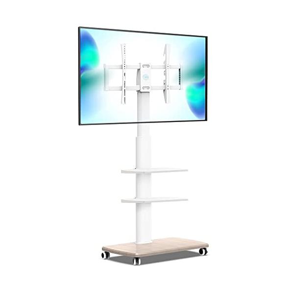 FITUEYES テレビスタンド 32〜70型対応 キャスター付き 高さ角度調節