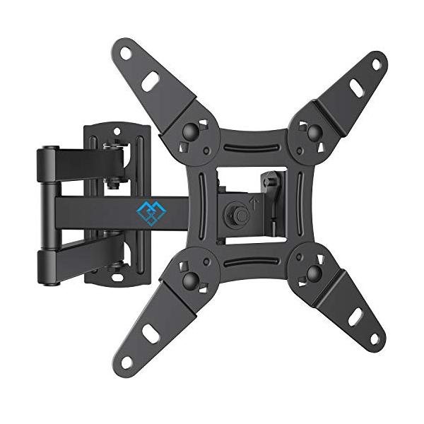 他サイト： PERLESMITH 壁掛けテレビ金具 ディスプレイアーム 13〜42インチ対応 アーム式 耐荷重20kg tv壁掛け 前後＆左右&amp;上下多角度調の商品画像