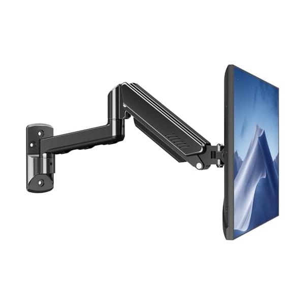 MOUNTUP PCモニターアーム 壁掛け 液晶ディスプレイアーム ガス
