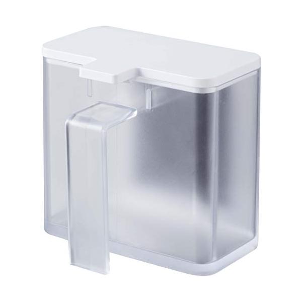 他サイト： 山崎実業(Yamazaki) マグネット 調味料ストッカー ホワイト 約W11XD9XH10.5cm タワー tower 調味料入れ すり切りでの商品画像