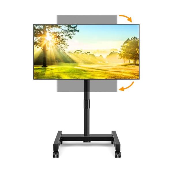 ブラック/13〜50インチ/tvスタンド・VESA規格対応：テレビスタンドのVESA (テレビ背面のネジ穴間の距離）対応最小限は75x75、最大限は200x200 mmです。ご購入前、下記条件同時に確認必要1、テレビサイズ：13から43イン...