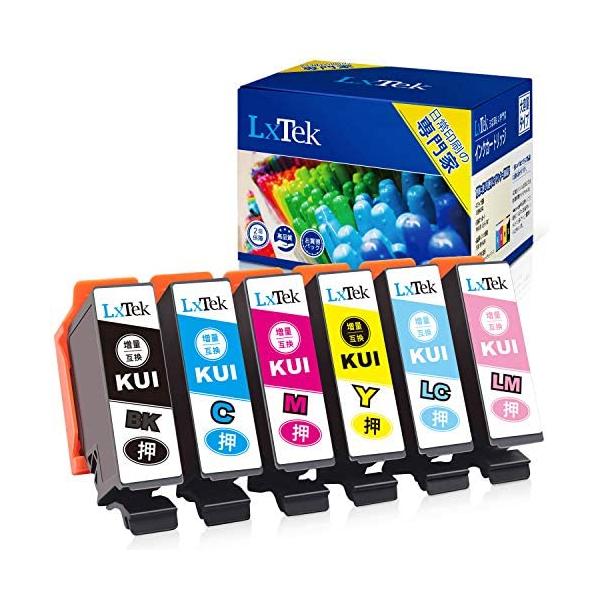 LxTek KUI-6CL-L 互換インクカートリッジ エプソン (Epson)用 KUI