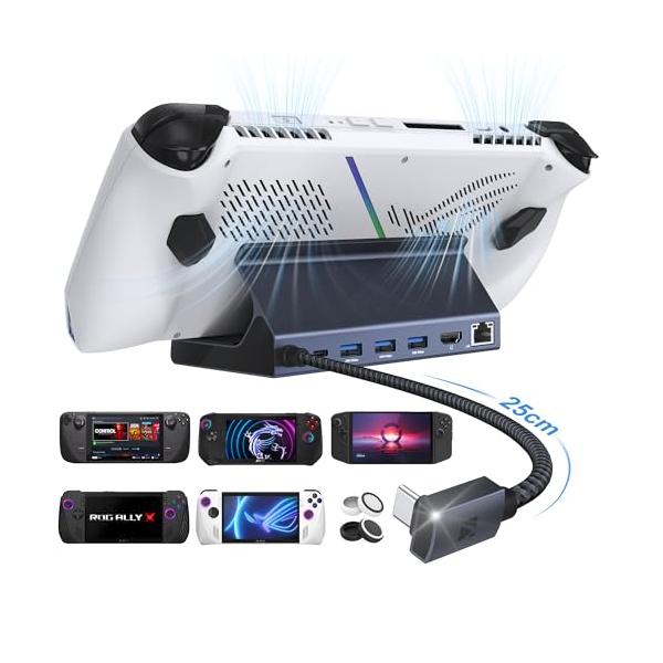 iVANKY 4K@144Hz ドック ROG Ally X/Legion Go/Steam Deck OLED/MSI