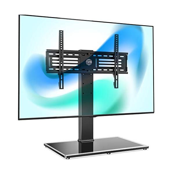 ・ブラック  ・【VESA規格対応】最大適合VESA：600mm*400mm；最小適合VESA：100mm*100mm；耐荷重：ラック40kg ；40-75までのテレビに推奨・【高品質な素材】材質：厚みが2mmのブラケットと、40*80mm...