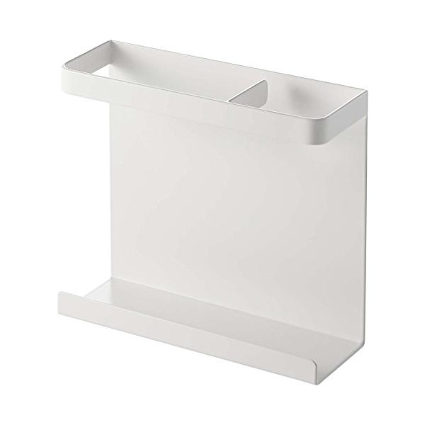 他サイト： 山崎実業 マグネットラップホルダー プレート ホワイト 2438の商品画像