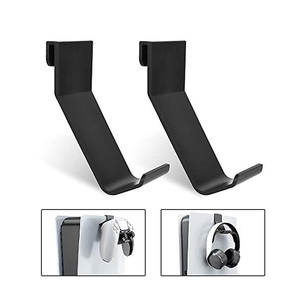 ・ブラック  ・・Color:ブラック・【対応機種】PS5コントローラー、PS5 ヘッドホン、PS VR2コントローラーに対応。・【スペース節約】より多くのスペースを節約し、便利で整頓された環境を作成するのに役立ちます。・【安定感抜群】PS...