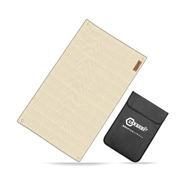 他サイト： CARBABY 焚き火シート スパッタシート 耐火 耐熱 防炎 溶接 ガラス繊維 薪ストーブ バーベキューコンロ 瞬間使用温度：1500℃までの商品画像