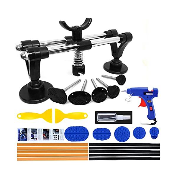 他サイト： Gliston デントリペアツール 凹み直し ブリッジ型引っ張り工具 バキュームリフター DIY用品の商品画像