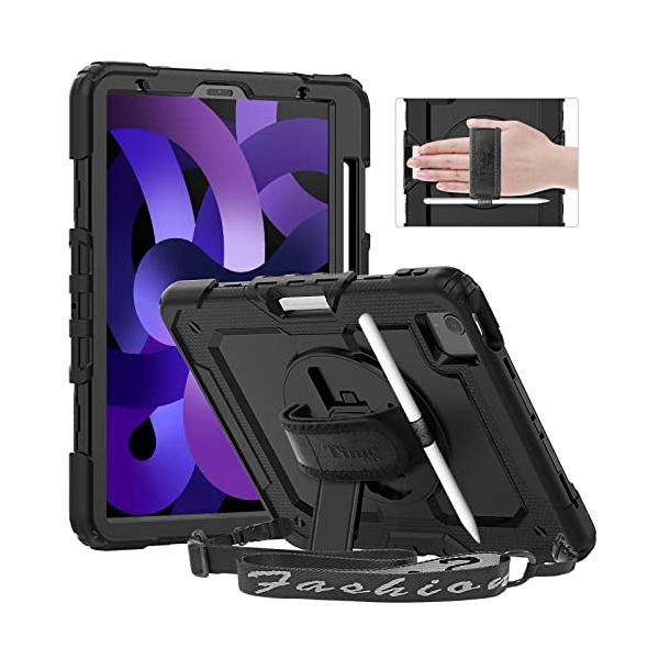 Timecity iPad Air 第5世代 ケース (2022モデル) 耐衝撃 第4世代 (2020
