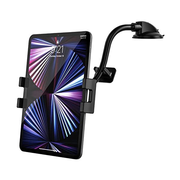 woleyi グースネック 車載ダッシュボードホルダー 粘着ゲル吸盤式タブレットスタンド 超強力吸引力 携帯マウント 210ｍｍスーパーロングア
