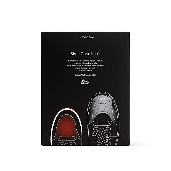 ・ ONE SIZE (25~30.5cm) ・“Shoe Guards 2.0”は従来のShoe Guardsの履きジワ防止に加え、下記機能を加えたアップデートモデル。・(1)1サイズで25~30.5cmまでのスニーカーが対応可能に・(2...