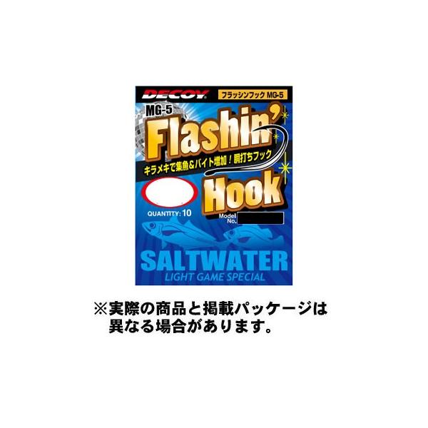 JcC` tbVtbN (FlashiN Hook) MG-5 L 10{ W Nickel d|@ ynEtbNz