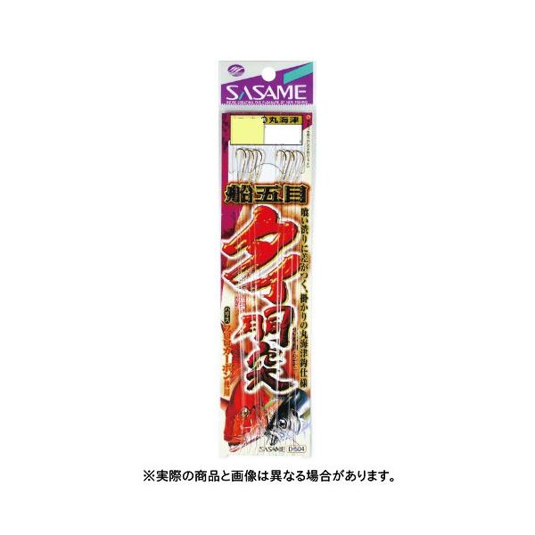 ささめ針 D-504 タイ胴突 12-4号　