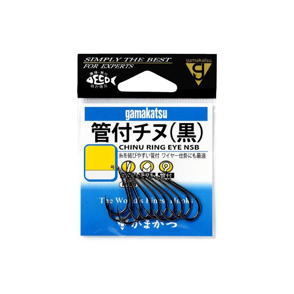 がまかつ 管付チヌ NSB バラ 6号 10本入