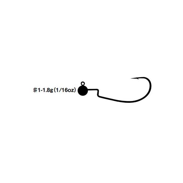 JcC` lC{ (Nail Bomb) VJ-71 #1-1.8g (1/16oz) 5perpack NS Black tbN