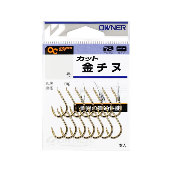 オーナー針 90328 カット金チヌ 1 : エビススリー - 通販 - Yahoo