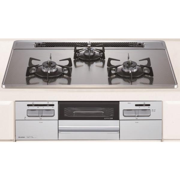 ハーマン DW32T5WTQ1 ハーマン ビルトインガスコンロ メタル