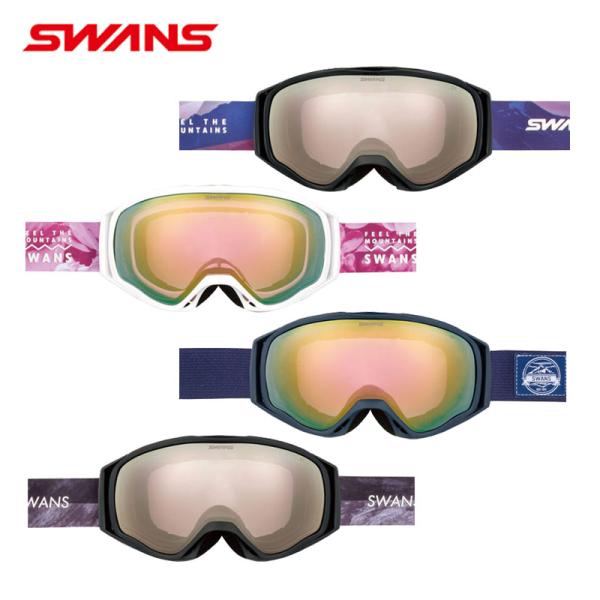 新品未使用 SWANS 200-MDHS ゴーグル マットネイビー 25-26 200 スノー
