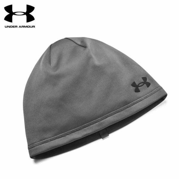 アンダーアーマー UAストーム ビーニー メンズ ニット帽 キャップ はっ水 裏起毛 保温 防寒 トレーニング 練習 部活 スポーツ 1365918 UNDER ARMOUR 2024秋冬