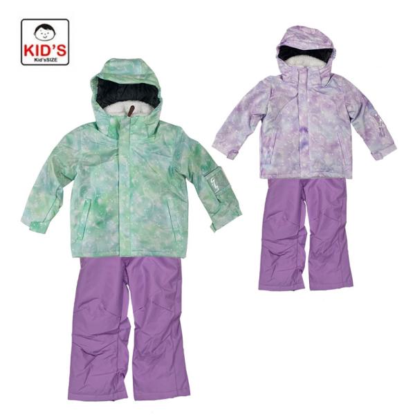 ※掲載の商品は実店舗、別モールでも販売しておりますため、在庫更新のタイムラグにより欠品となる場合がございます。キッズ向けスキーウェア上下セット。■特長・耐水圧5,000mm　(防水・防風性を発揮し雪・雨・風の侵入を防ぎます。)・Easy T...