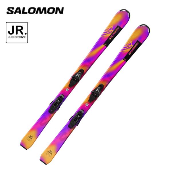 SALOMON サロモン LUX JR M ＋ C5 GW スキービンディング 2点