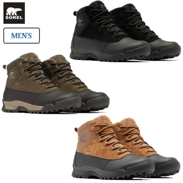 美品◎ソレル アウトドアブーツ　バクストンライトレース　防寒ブーツ　26㎝ SOREL（ソレル） バクストンライトレースプラス ウォータープルーフ