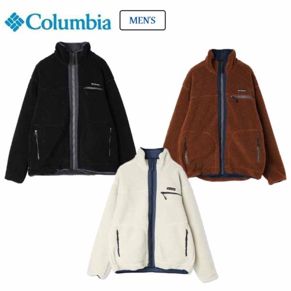 Columbia リバーシブルフリース防風ジャケット コロンビアスポーツウェア リバーシブルフリース防風ジャケット