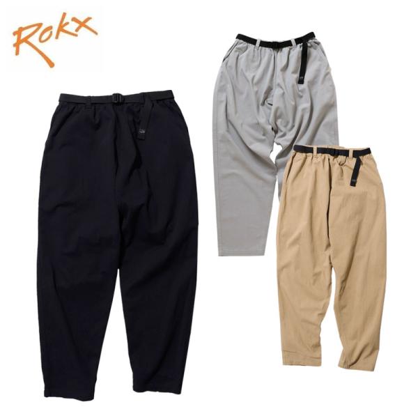 ロックス RPS パンツ メンズ テーパードパンツ ボトムス カジュアル アウトドア レジャー デイリー RXCS251217 ROKX 2026春夏