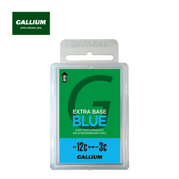 ガリウム ワックス ベースワックス -12〜-3度 全雪質対応 エクストラベース ブルー EXTRA BASE BLUE 100g SW2074 GALLIUM スキー スノーボード スノボ