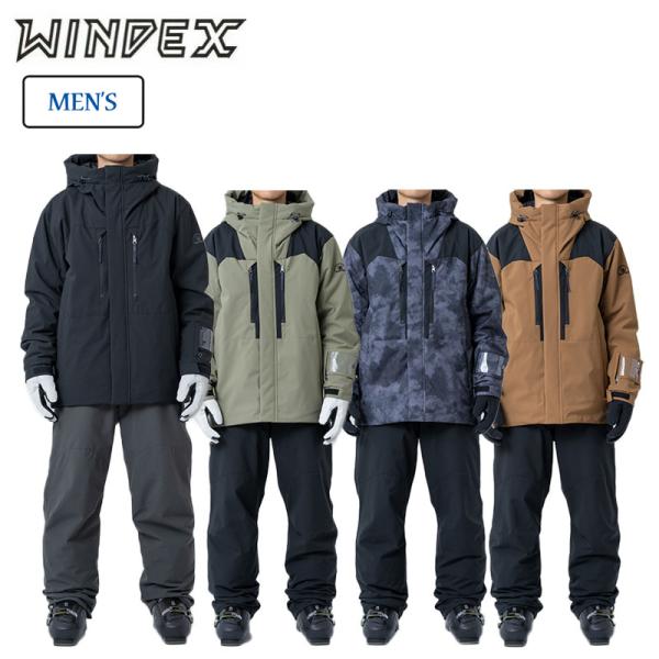 ウインデックス スキーウエア 上下セット メンズ スキー スノーボード