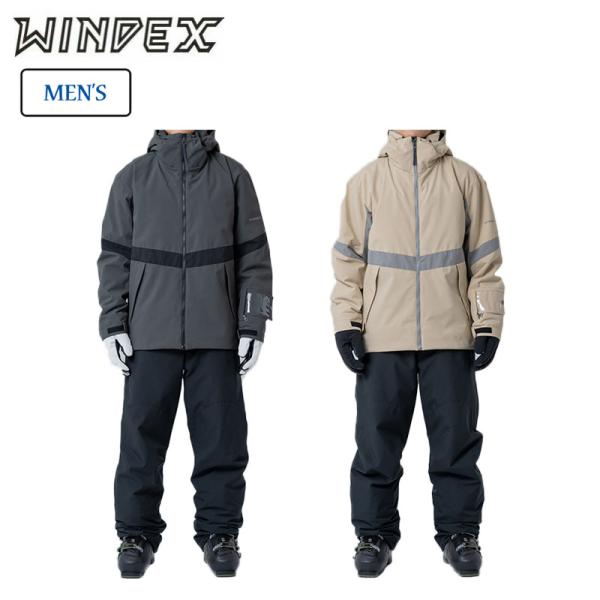 キュラヴィ　2点セット ウインデックス スキーウエア 上下セット メンズ スキー スノーボード
