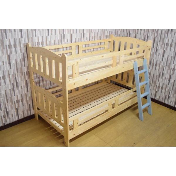 2段ベッド 耐震仕様 二段ベッド シングルベッド ロータイプ すのこ仕様 パイン材 ベッド シングル対応 子供部屋 寮 社宅 耐震2段ベッド Supersport Tn