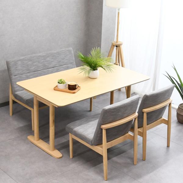 �_�C�j���O�Z�b�g 4�l �k�� �x���` �_�C�j���O�e�[�u�� 4�l�|�� 135cm�� 135�~80 �˔� �V���v�� �a���_�� �_�C�j���O�e�[�u���Z�b�g 4�_�Z�b�g �e�[�u�� ���i�摜