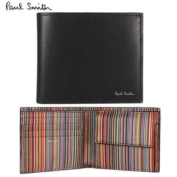 ポール・スミス(Paul Smith) ストライプ メンズ二つ折り財布 | 通販 