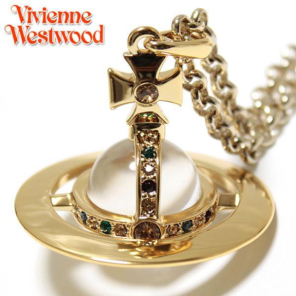 Vivienne Westwood ラージオーブゴールドネックレス