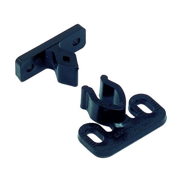 スガツネ工業 ＬＡＭＰ JC24B １４０９１６１１９ ＪＣ−２４Ｂ ジュラコンキャッチ ブラック 377-0036
