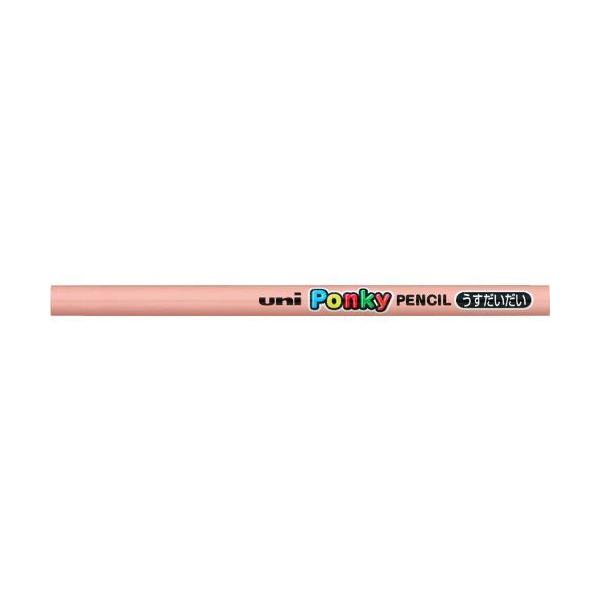 あすつく対応 「直送」 三菱鉛筆 ｕｎｉ K800.54 色鉛筆ポンキー単色 薄橙 408-8701