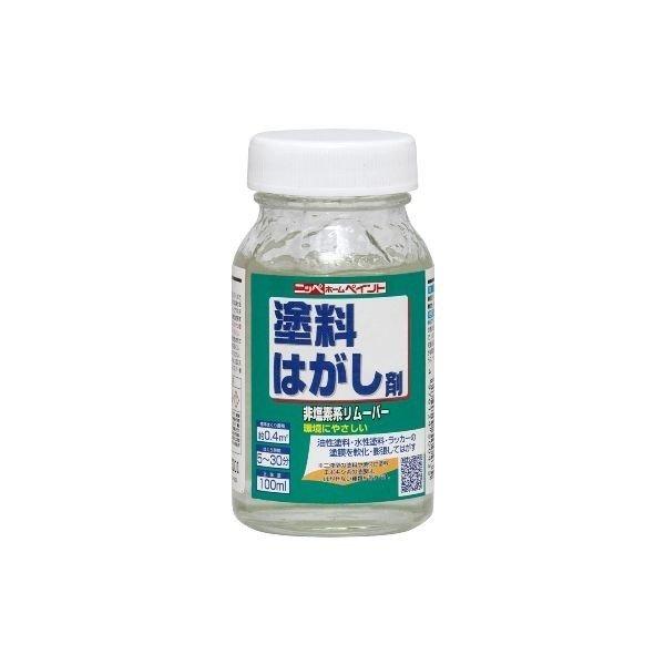 「直送」 ニッペホームプロダクツ  4976124500435 直送 代引不可・他メーカー同梱不可 塗料はがし剤 １００ｍｌ ＨＵＷ００１−１００ N