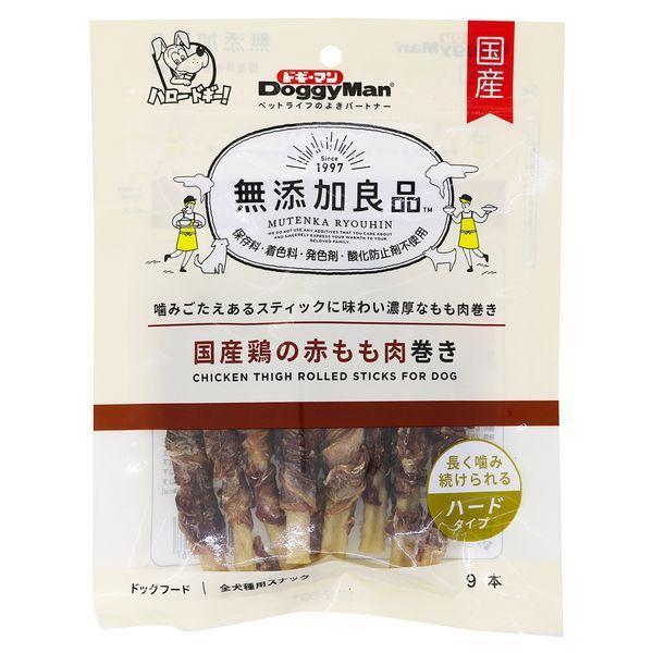 他サイト： ドギーマン 4976555823967 無添加良品 国産鶏の赤もも肉巻き 9本の商品画像