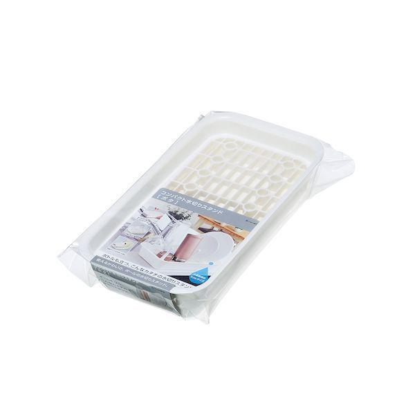 他サイト： イノマタ化学 4905596005261 水切りラック ポタ ホワイト #52の商品画像