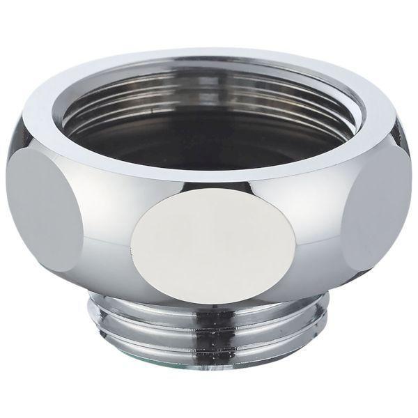 他サイト： 三栄水栓 SANEI 4973987750465 シャワーアダプター めねじM26×1．5 おねじG1／2 PT25−4の商品画像