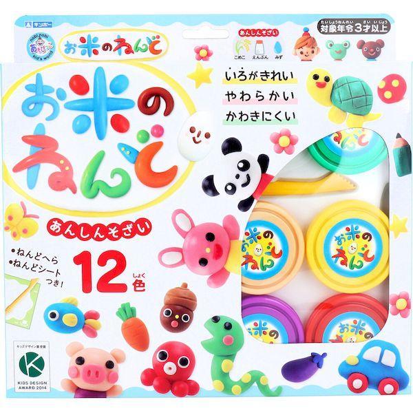 他サイト： 4973107881031 ギンポー お米のねんど 12色セット【キャンセル不可】の商品画像