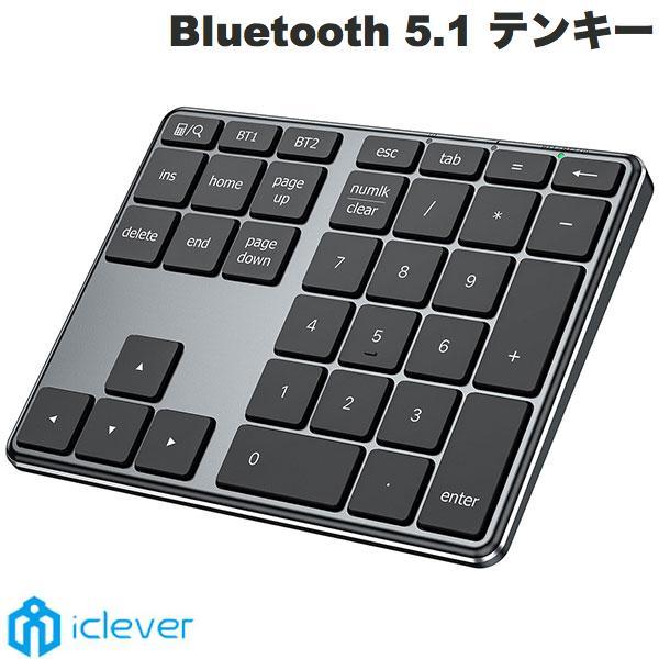 [バーコード] 4582501582521[型番] IC-KP10-BKmac / win 両対応 USB Type-C アルミニウム Bluetooth ブラック シルバーラッピング可アップル製品・Mac・iPhone・iPad専門店のキ...