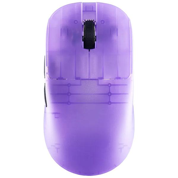 VXE ATK Blazing Sky ZERO Frosted ゲーミングマウス Purple : キット