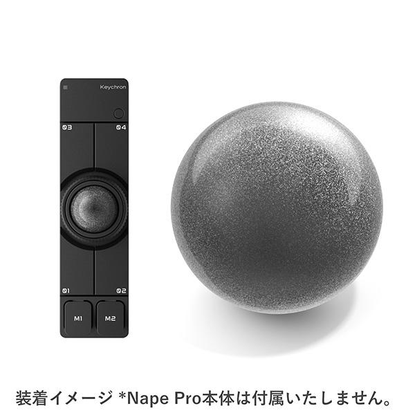 Keychron（キークロン） トラックボール 25mm シルバー TRB-3 Nape Pro