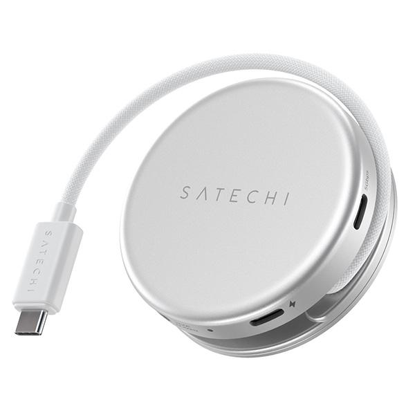 Satechi サテチ 5-in-1 USB-C OntheGo Multiport Adapter PD対応 シルバー PST-POTG5S
