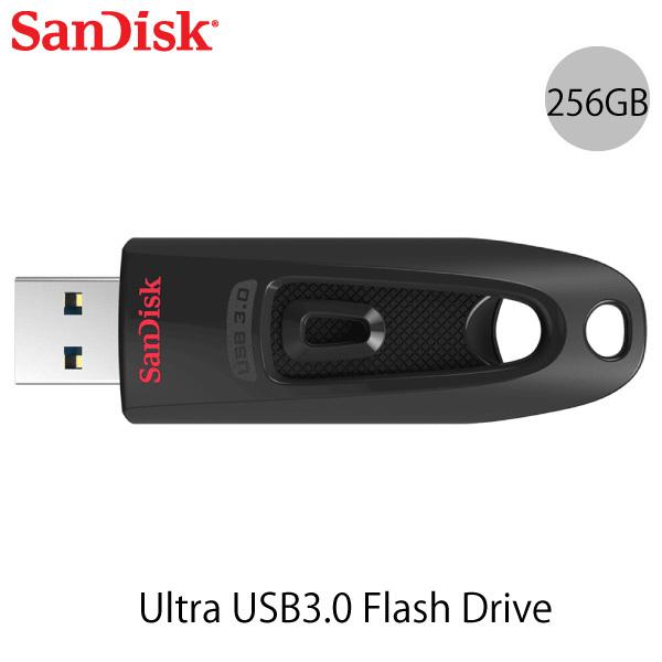 SanDisk TfBXN 256GB Ultra USB3.0 Flash Drive COpbP[W ubN SDCZ48-256G lR|X