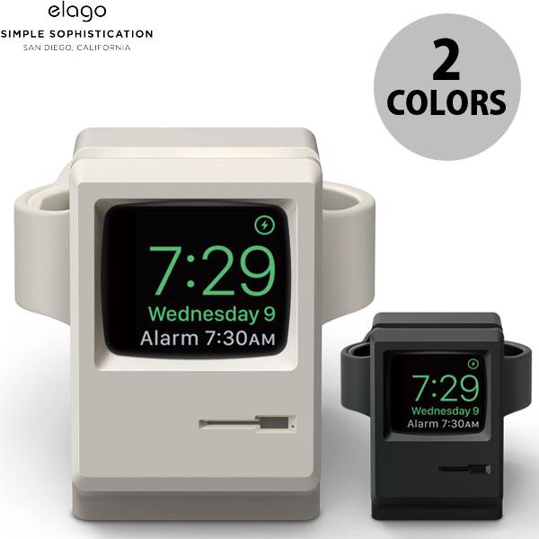 elago W3 Stand Macintosh Plus風デザイン for Apple Watch   エラゴ